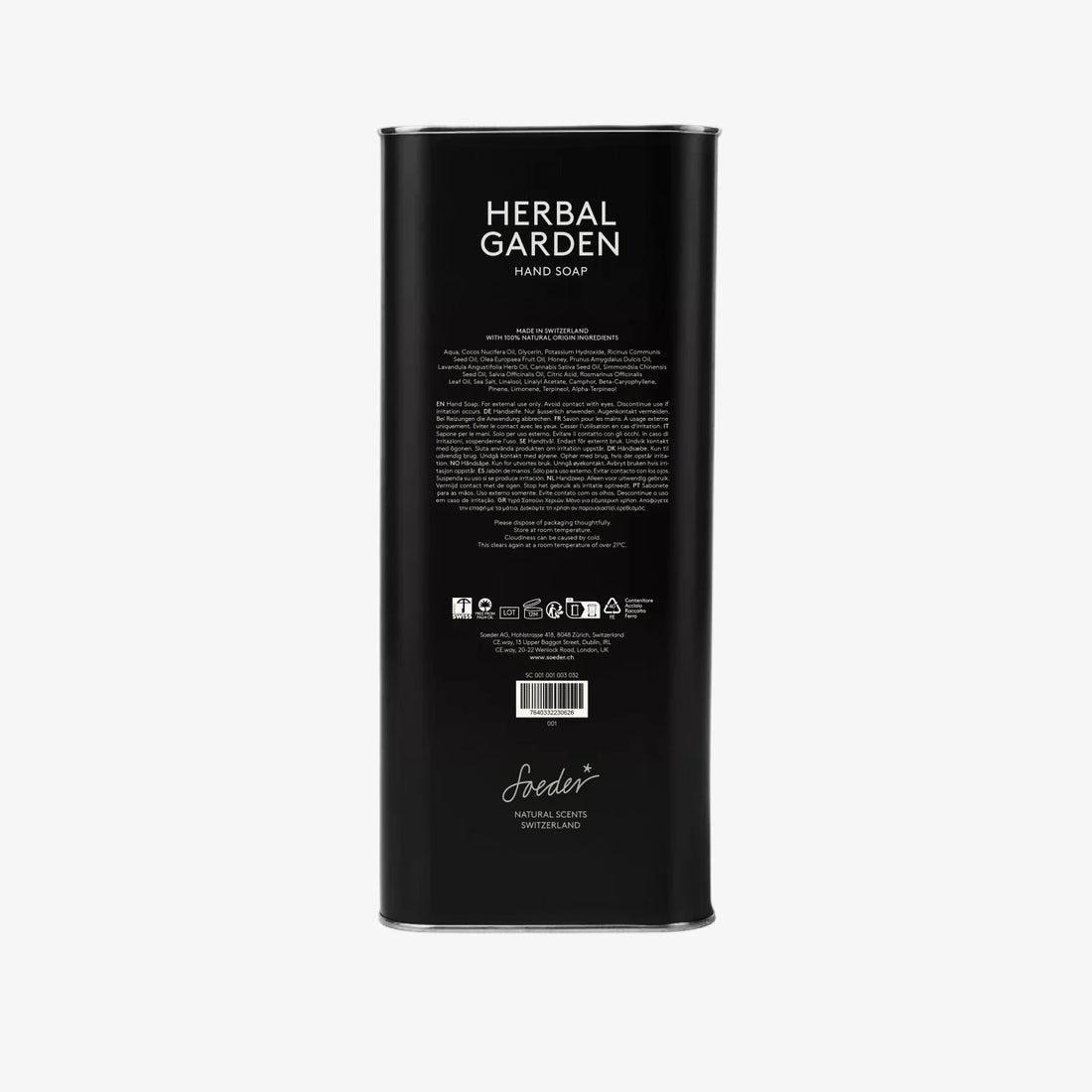 Soeder HAND SOAP HERBAL GARDEN