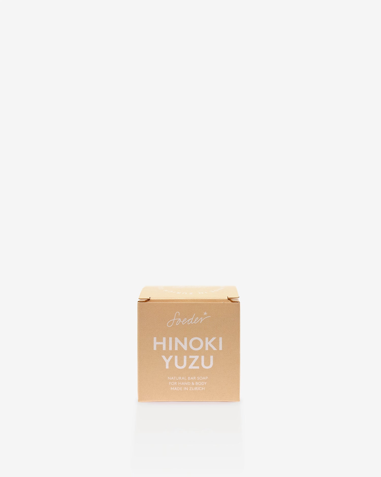 NATURAL COLD PROCESS BAR SOAP HINOKI YUZU - Soeder