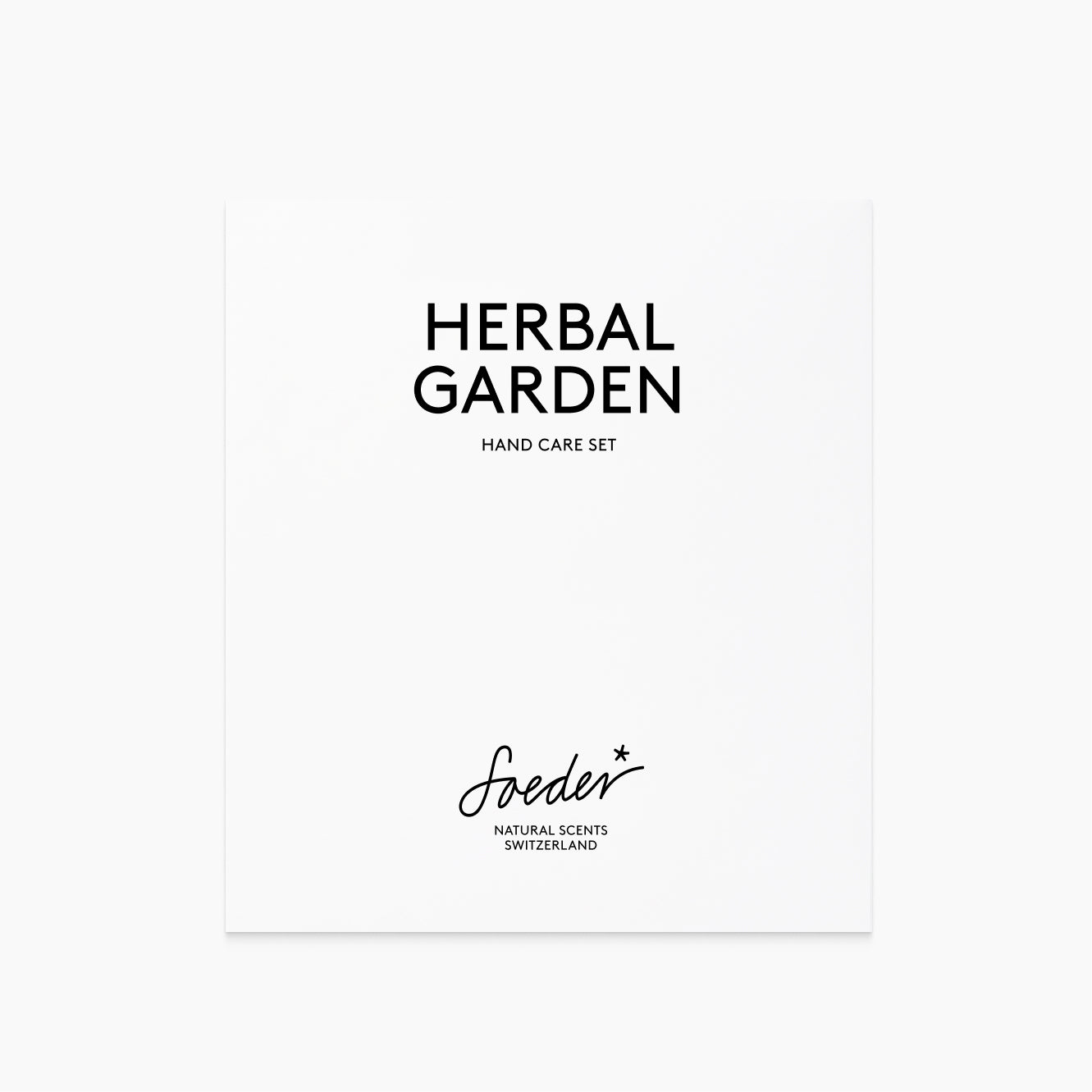 Soeder HAND CARE SET HERBAL GARDEN