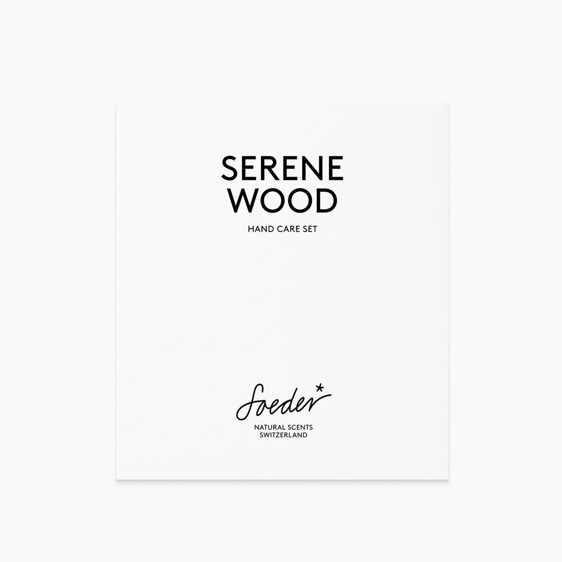 Soeder HAND CARE SET SERENE WOOD