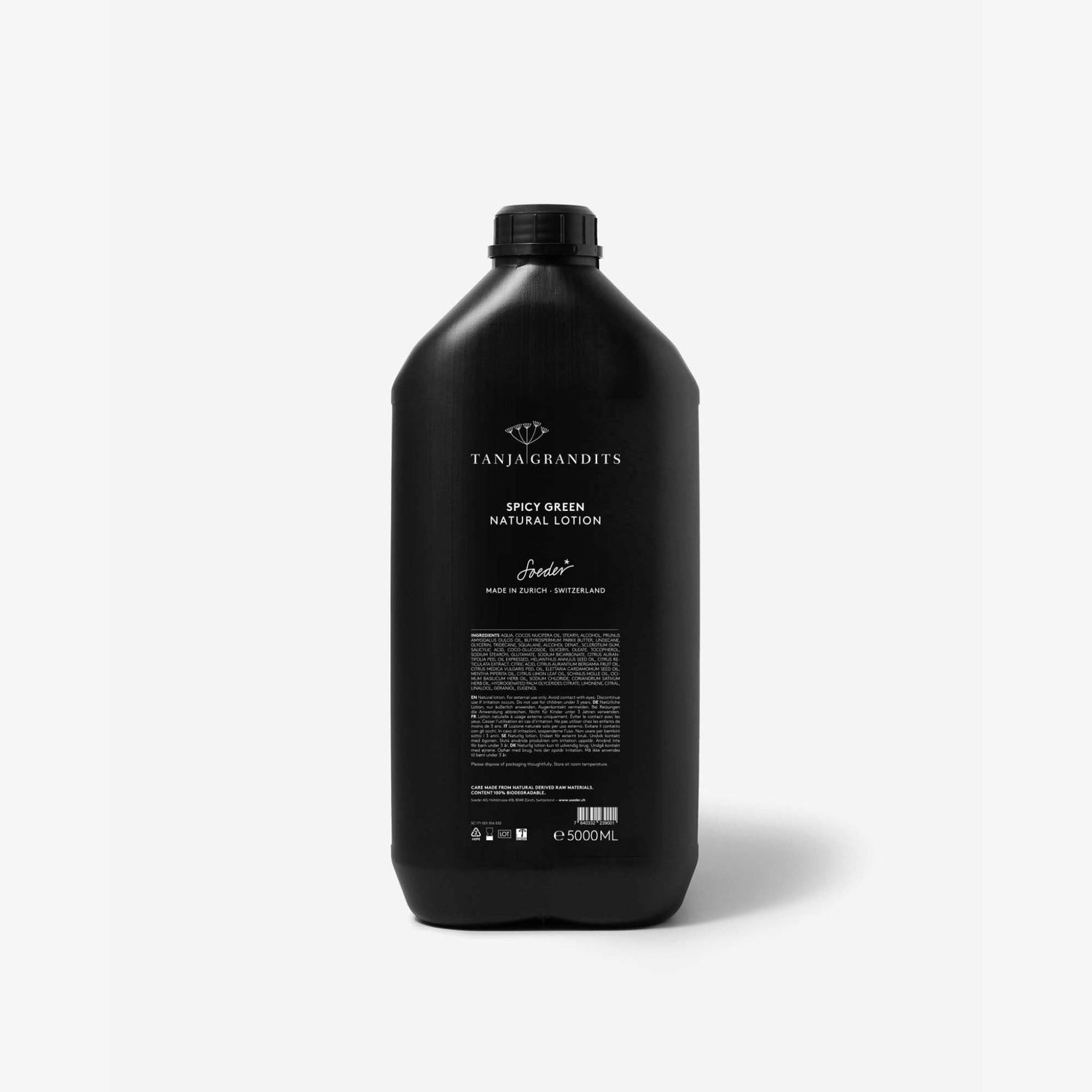 NATURAL LOTION SPICY GREEN