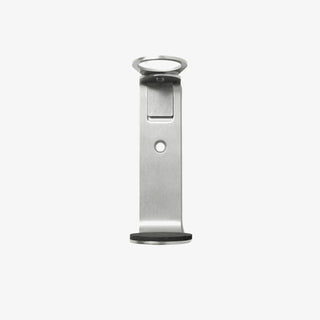 Wall Holder aus gebürstetem Edelstahl für eine 500-ml-Flasche zur Wandmontage