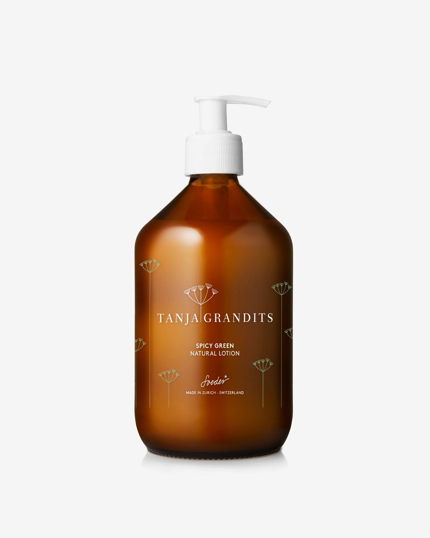 NATURAL LOTION TANJA GRANDITS SPICY GREEN 500ML - Soeder
